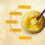 Just Organik Cow Desi Ghee-1 L