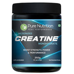 Pure Nutrition Micronised Creatine Monohydrate Powder, Pre/Post Workout Supplement, Instant Energy for Athletic Performance, Fast Recovery, Increased Muscle Mass, Unflavoured - 250gm