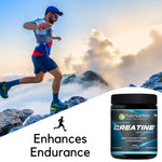 Pure Nutrition Micronised Creatine Monohydrate Powder, Pre/Post Workout Supplement, Instant Energy for Athletic Performance, Fast Recovery, Increased Muscle Mass, Unflavoured - 250gm