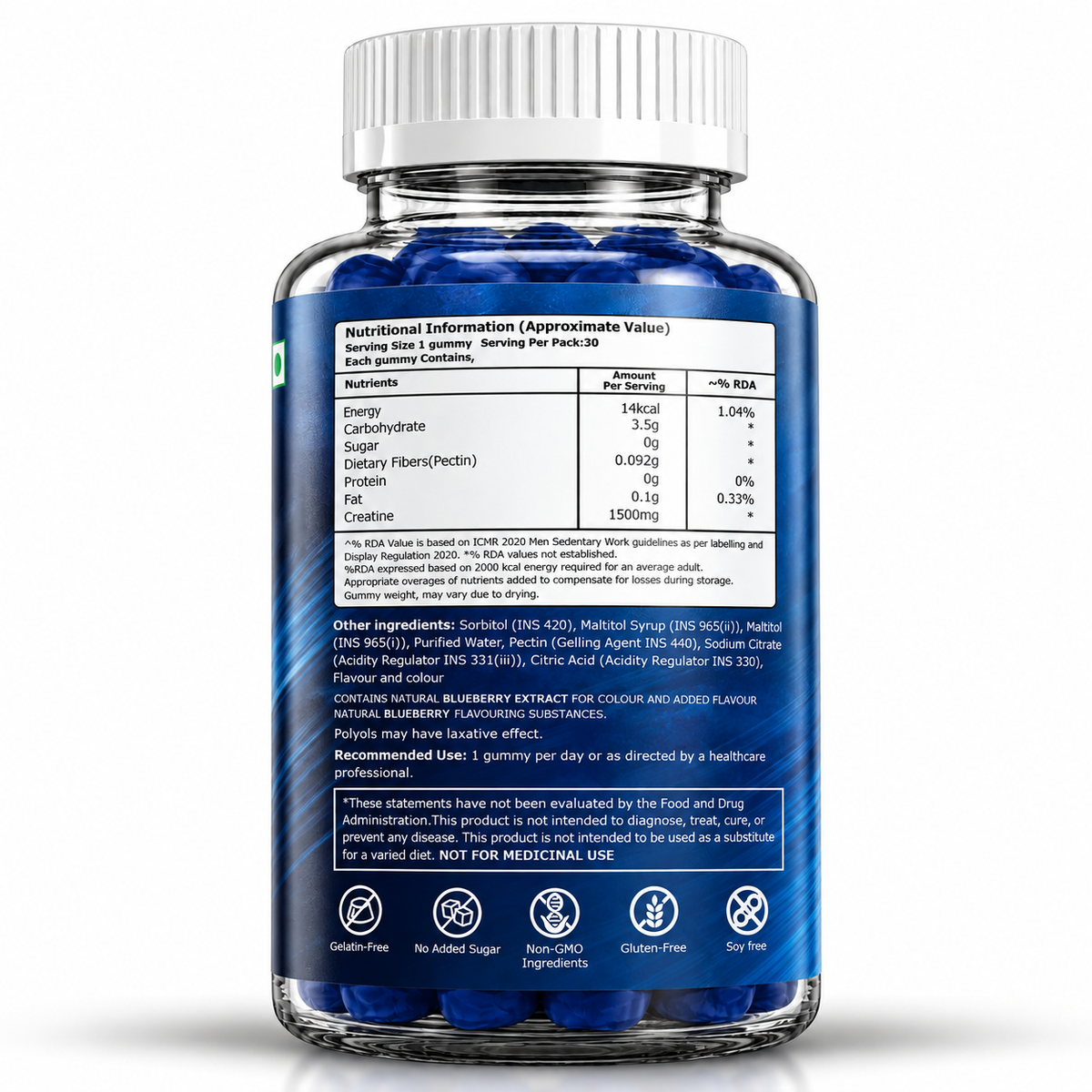 Pure Nutrition Creatine Gummies – 30 Gummies