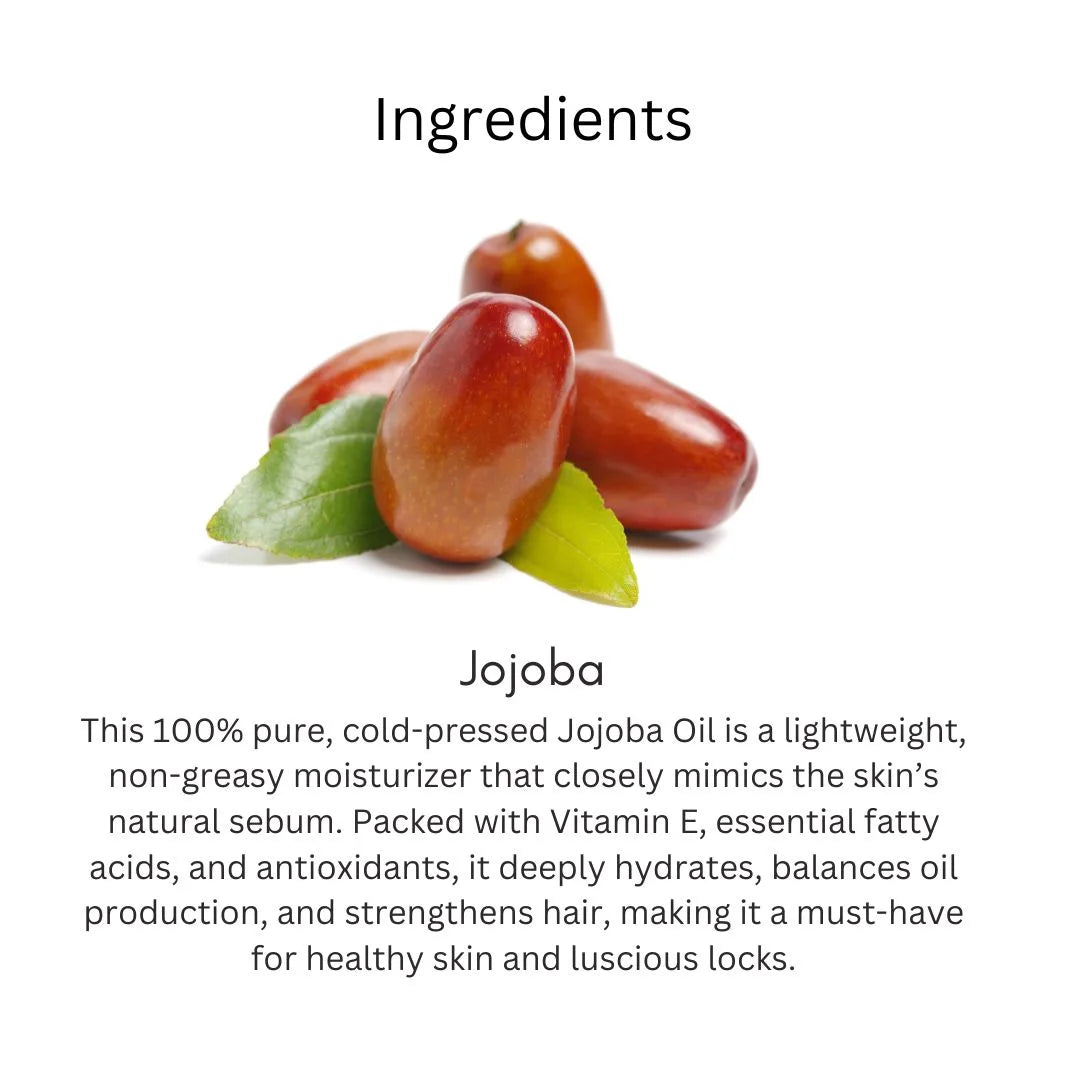 Utkrisht Khadi Pure Jojoba Oil | For Hair Growth, Scalp Nourishment & Skin Moisturizing (Lightweight & Non-Greasy)