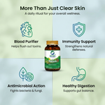 Organic Wellness Neem Capsules -  90 Capsules Bottle