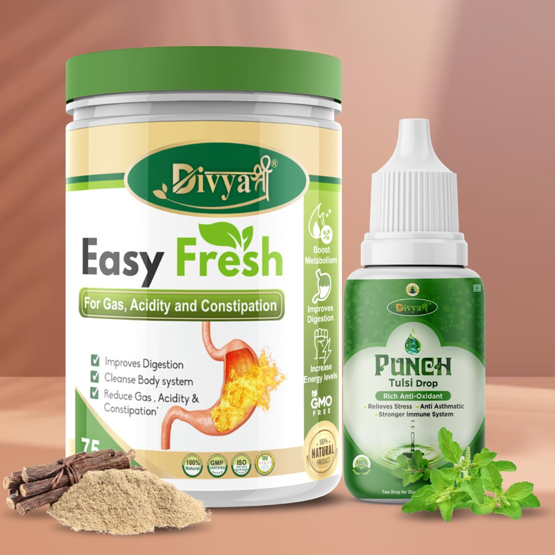 Divya Shree Easy Fresh Powder and Punch Tulsi Drop