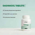 Dr. Satnam’s Arogyam Ayurveda Dashmool Tablets (500mg, 60 Tablets) | Classical 10-Root Herbal Extract for Bone & Joint Wellness, Vata Pacification & Anti-Inflammatory Support