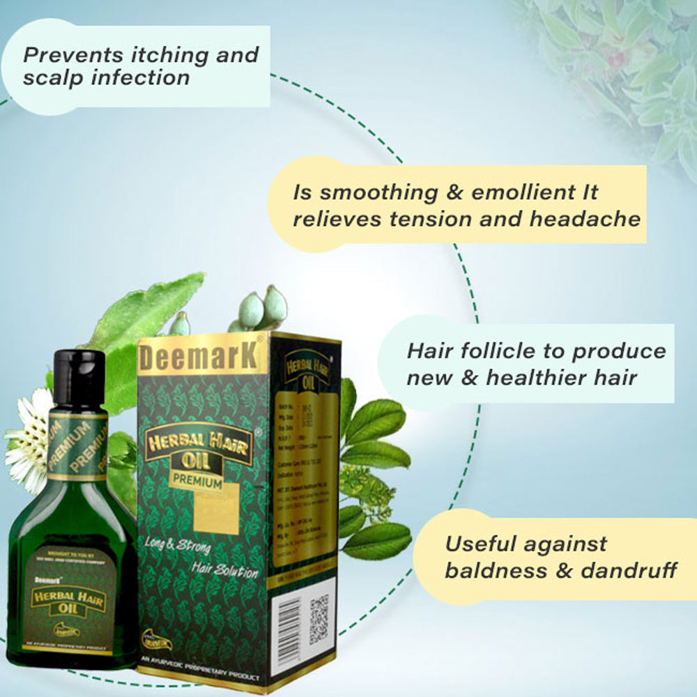Deemark Herbal Hair Oil Premium