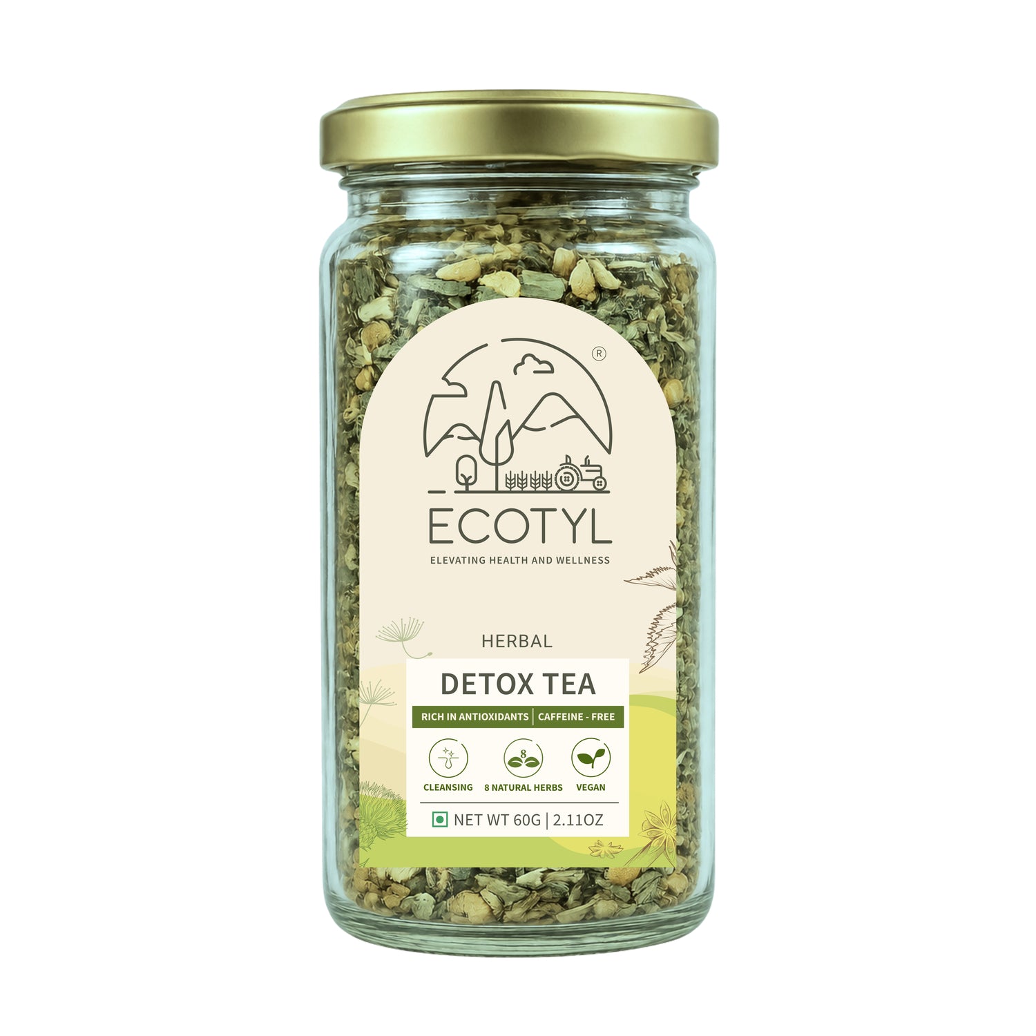 Ecotyl Detox Tea | Cleansing | Herbal Tea | 60g