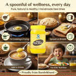 Organic Wellness Desi Bilona Cow Ghee - 400ml