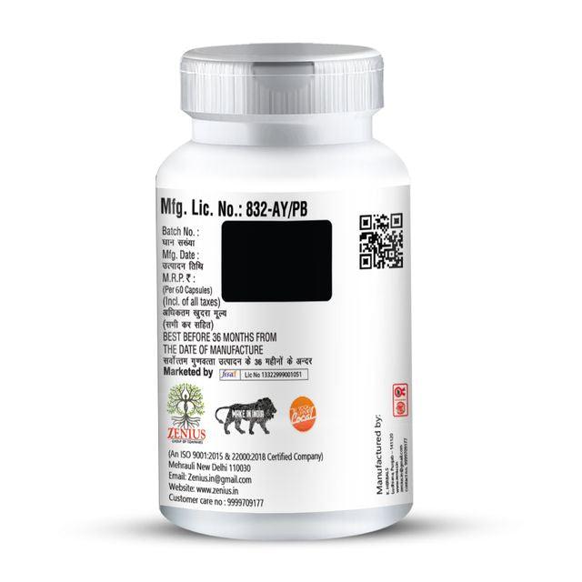Zenius Diabetes Control Capsules - Diabetes Control Medicine for Diabetes Control and Blood Sugar Regulation -  60 Capsules