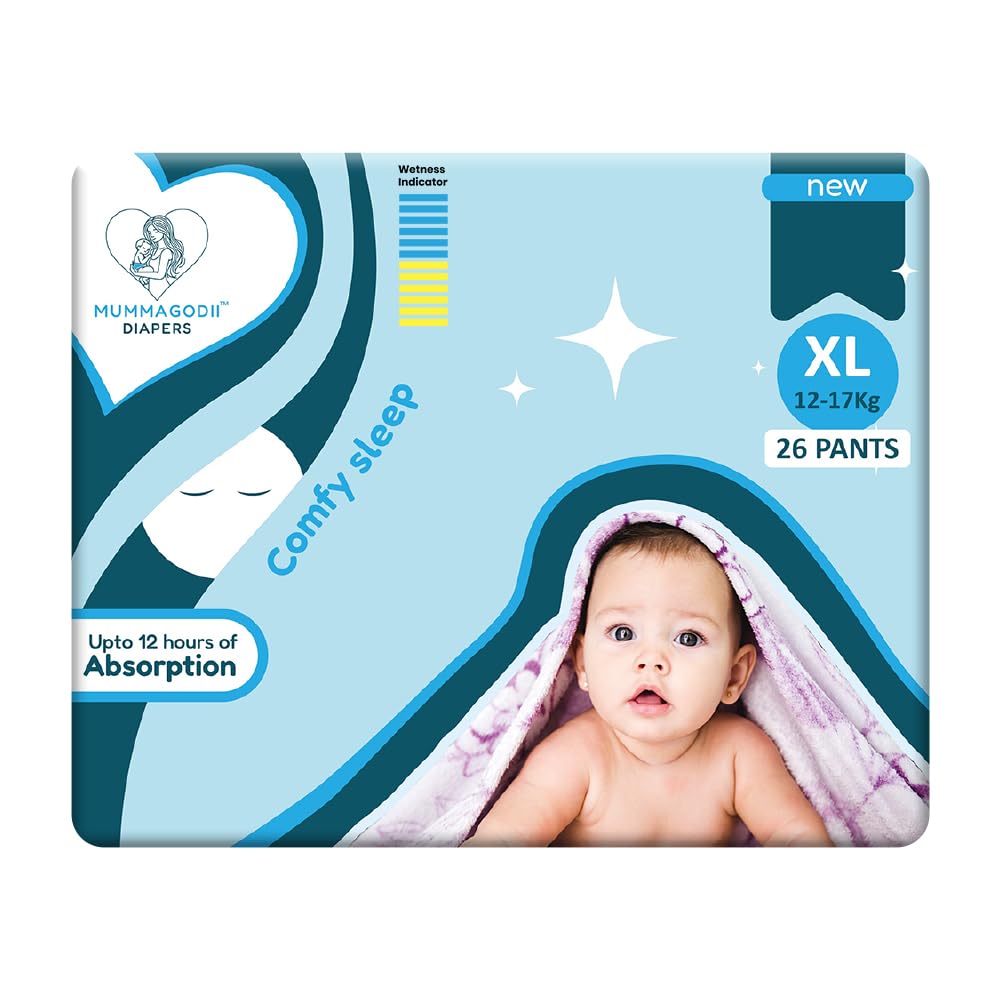 Mummagodi Baby Diapers Pants  XL -26