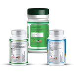 Zenius Digestive Care Kit - Kit of 60 Capsules, 60 Tablets & 100g Powder