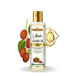 Utkrisht Khadi Pure Jojoba Oil | For Hair Growth, Scalp Nourishment & Skin Moisturizing (Lightweight & Non-Greasy)