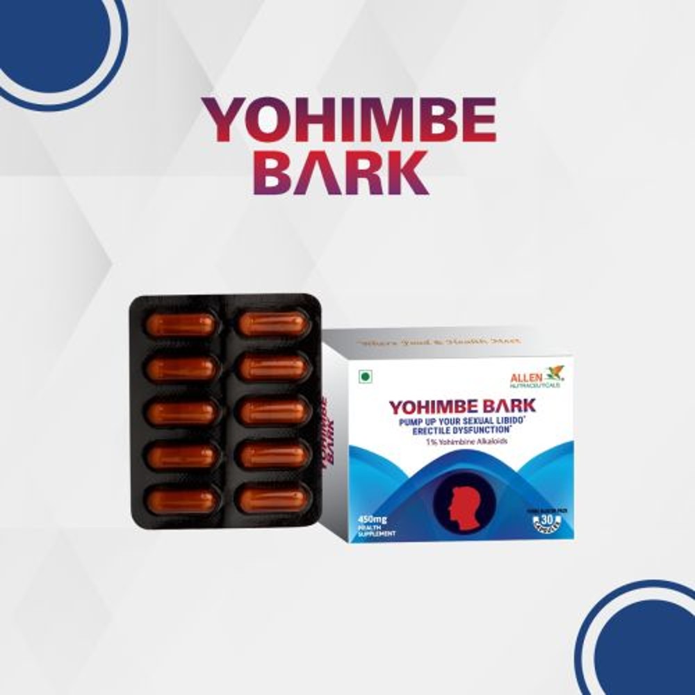 allen yohimbe bark (30 capsules – 450mg)