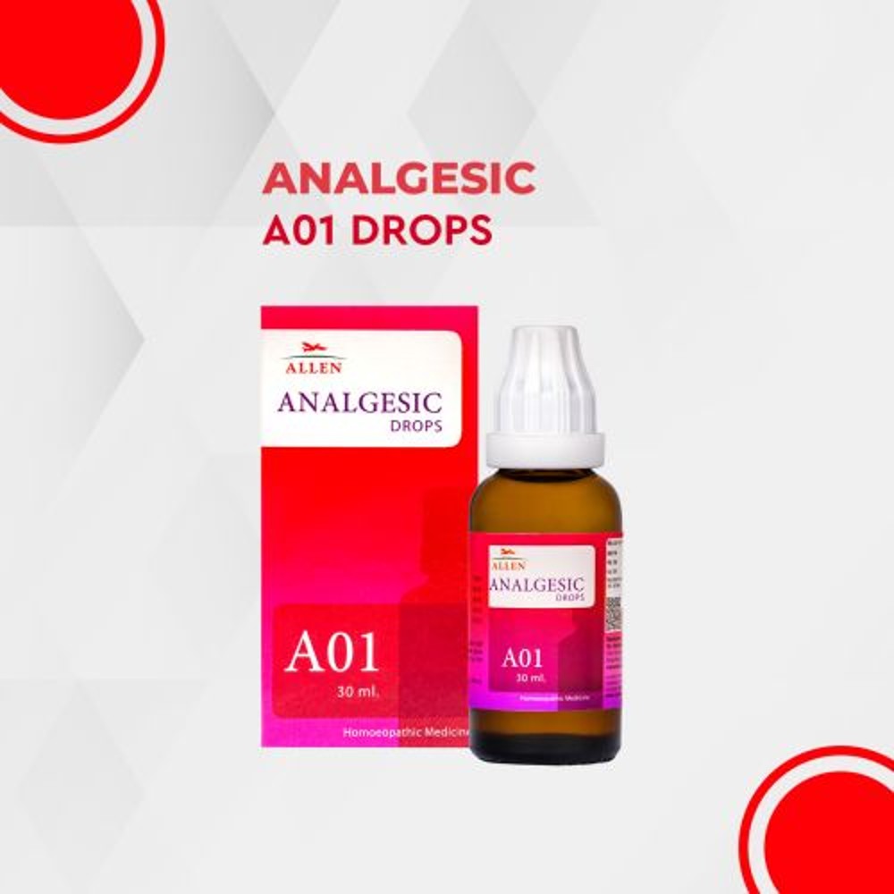 allen a01 analgesic drop 30ml (for lumbago, back pain, headache, pains, nerve pains)