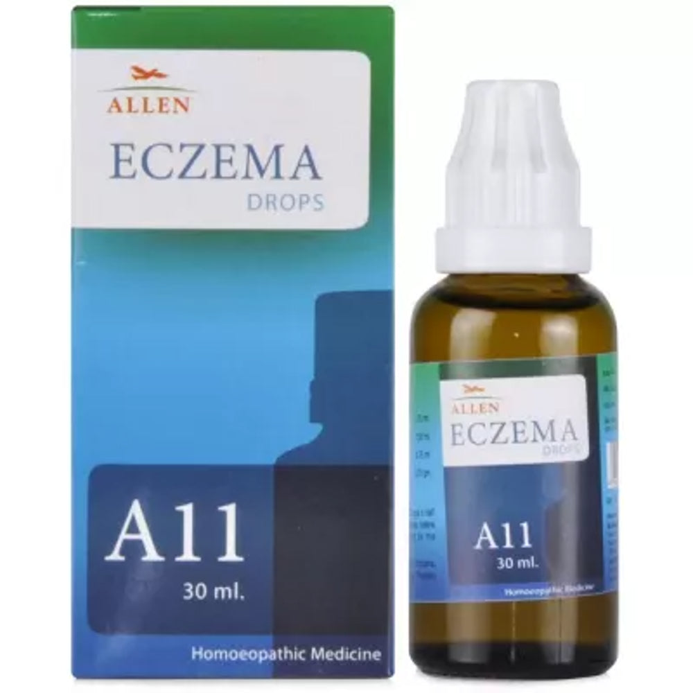 allen a11 eczema drop 30ml (for eczema, urticaria, boils, carbuncles, acne, pimples, herpes and skin