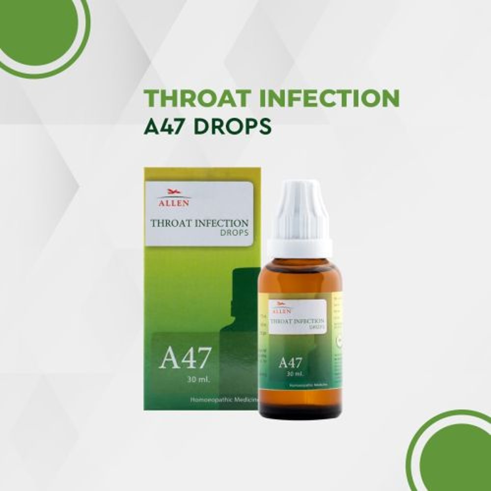 allen a47 throat infection drop 30ml (effective in throat infection, allergic disorders, improves im