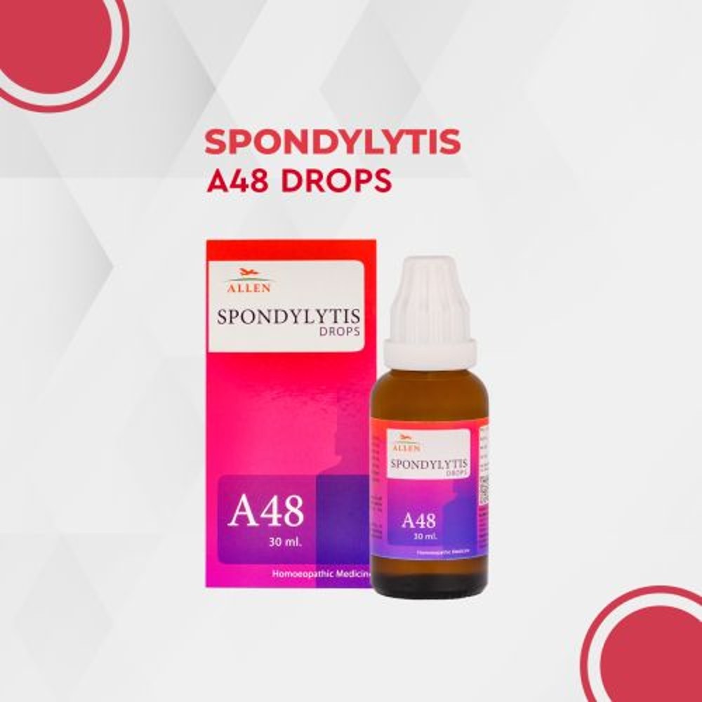 allen a48 spondylytis drop 30ml (used for cervical spondylosis with pain, stiffness, vertigo, headac