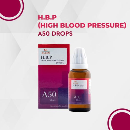 allen a50 h.b.p (high blood pressure) drop 30ml (for controlling high blood pressure, headache in oc