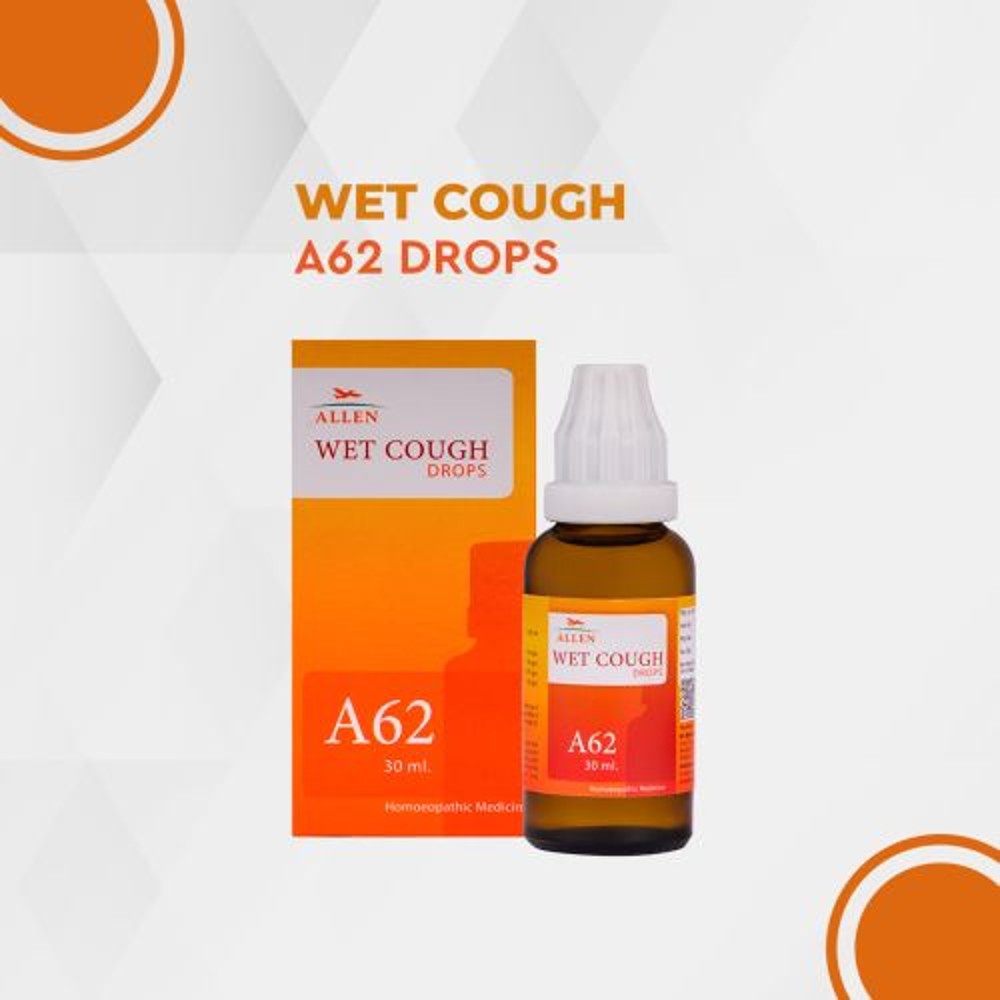 allen a62 wet cough drop 30ml (l illnesses, infections, chronic lung disease and nasal discharge)