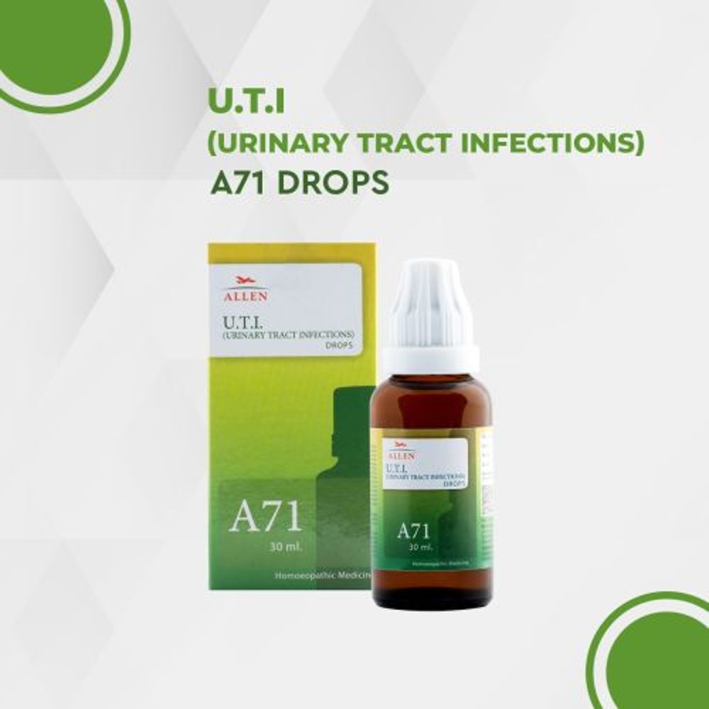 allen a71 u.t.i. (urinary tract infections) drop 30ml (deals with urinary tract infections relieves