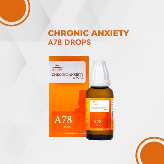 allen a78 chronic anxiety drop 30ml (anxiety, tension, depression, sleeplessness)