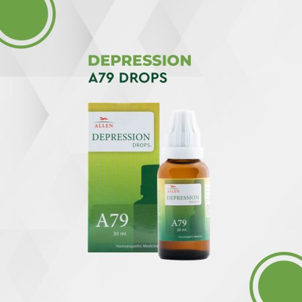 allen a79 depression drop 30ml (hopelessness, low mood, low energy, fears, insomnia, suicidal though