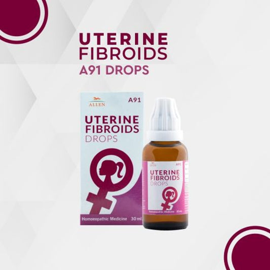 allen a91 uterine fibroids drops 30ml ( for uterine swelling, gland enlarged, uterus affection )