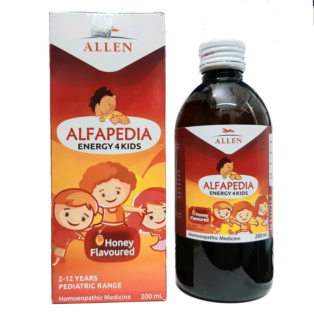 allen alfapedia energy 4 kids honey 500ml (it can help in dealing with physical weakness and in mana