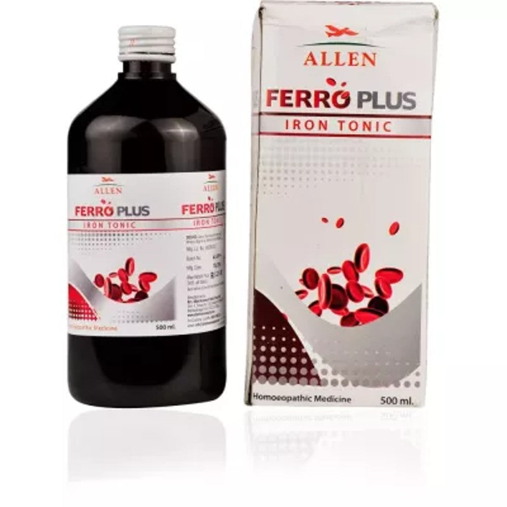 allen ferro plus iron tonic 500ml (it contains iron salt that can be easily absorbed by your body it