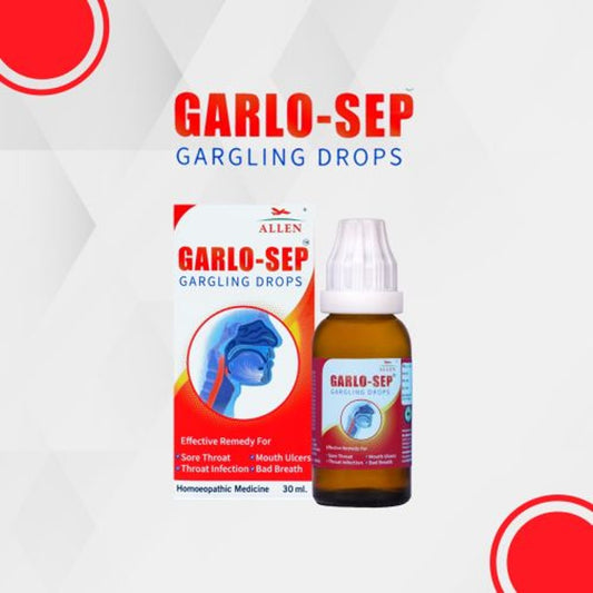 allen garlo-sep gargling drop 30ml (it can help manage inflammation and congestion of the throat it