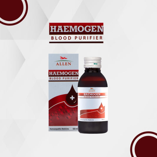 allen haemogen 100ml ( Blood Purifier ) (general improvement of the blood & other vital fluid compos