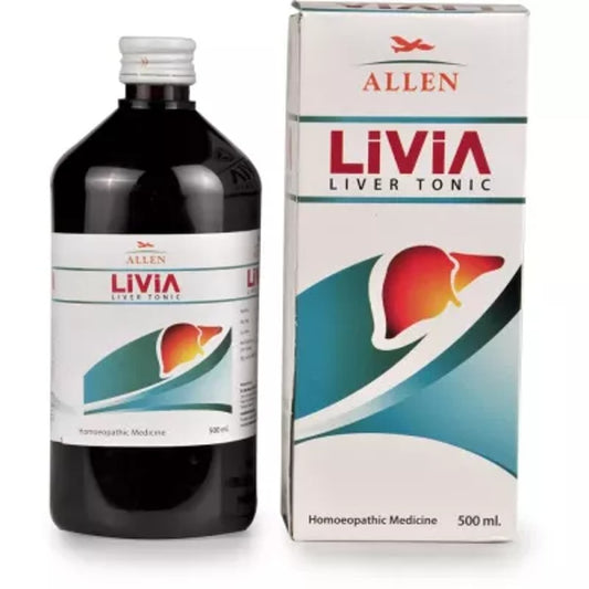 allen livia liver tonic 500ml (sluggish and enlarged liver, loss of appetite, jaundice, after effect
