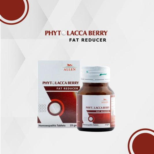allen phytolacca berry tablet 25gm (helps managing extra weight, post delivery weight gain)