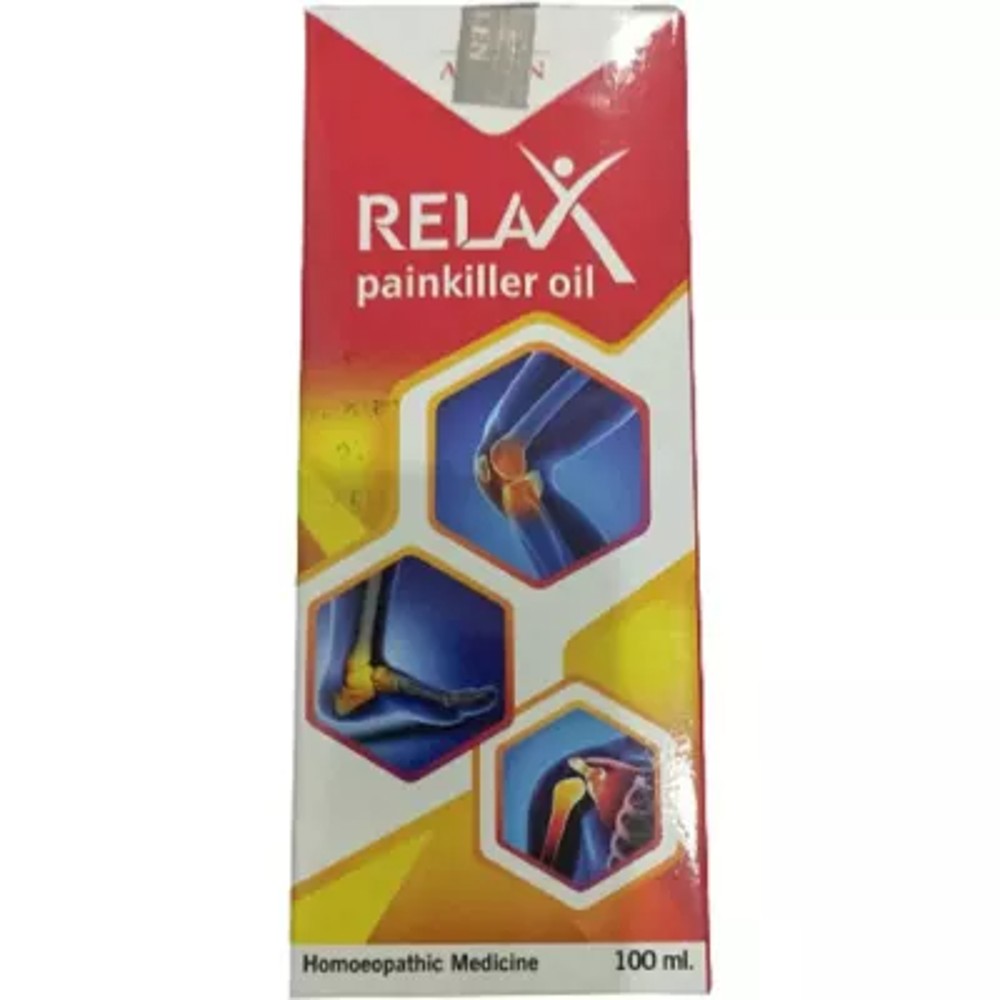 allen relax pain killer oil 100ml (for neuralgic pains, backache, headache, lumbago,gout, sprain)