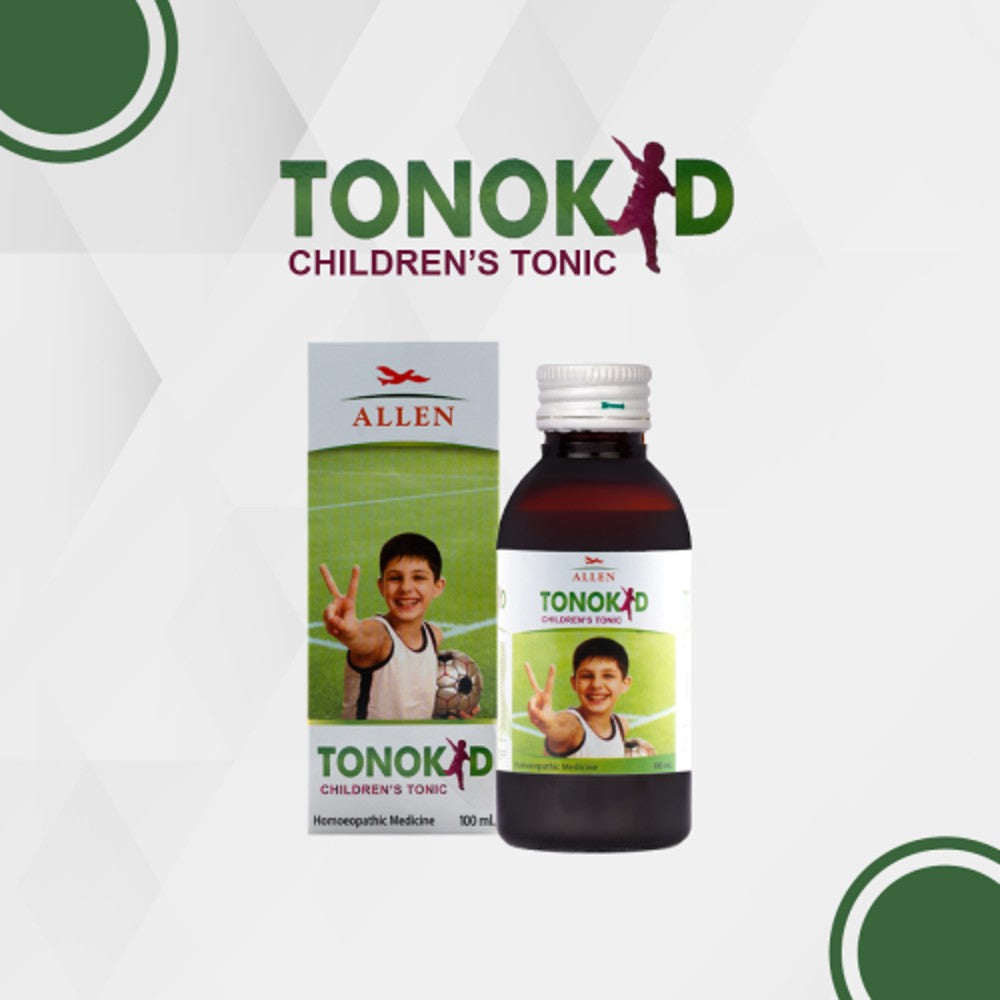 allen tonokid children's tonic 100ml (helps in building up tissues in kids helps to gain weight impr