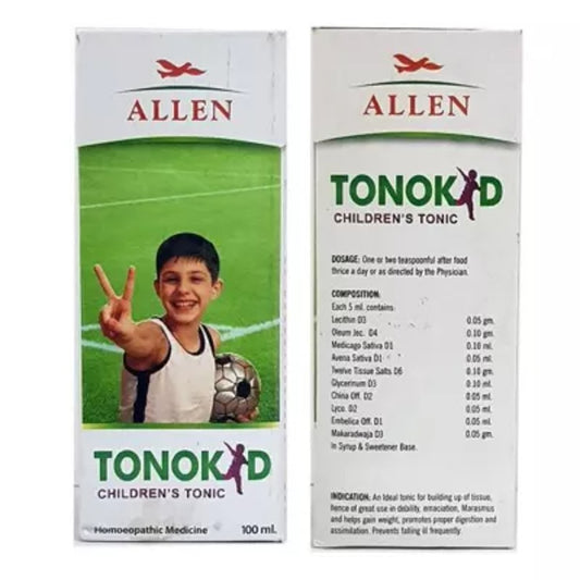 allen tonokid children's tonic 500ml (helps in building up tissues in kids helps to gain weight impr