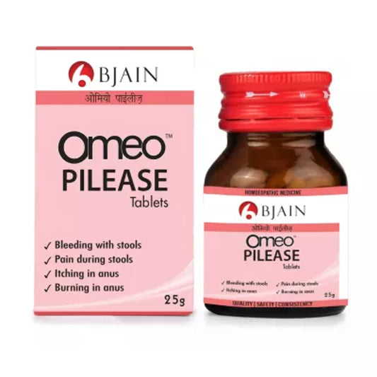 bjain omeo piles tablet (25gm) ( piles, fissure)