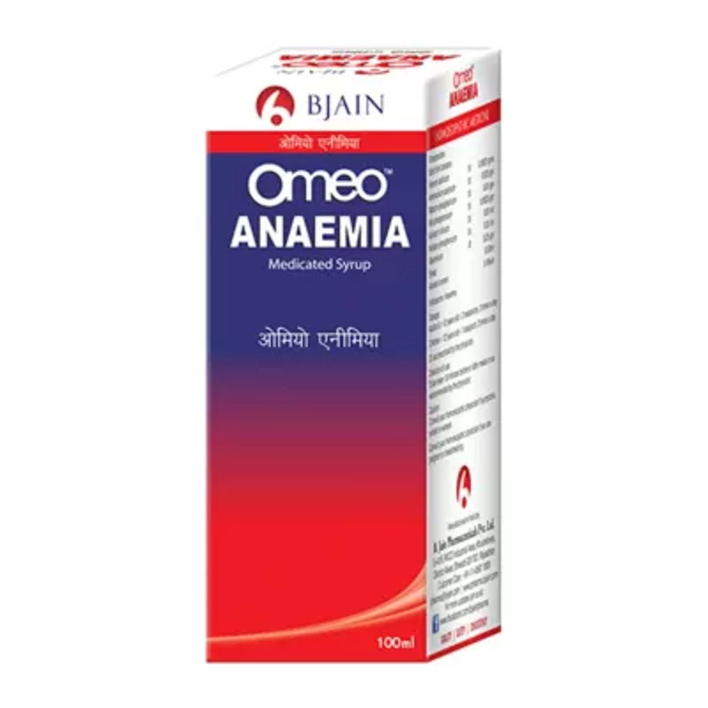 bjain omeo anaemia syrup (100ml) ( anemia,weakness)