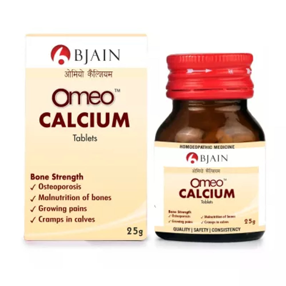 bjain omeo calcium tablets (25g) (osteoporosis)