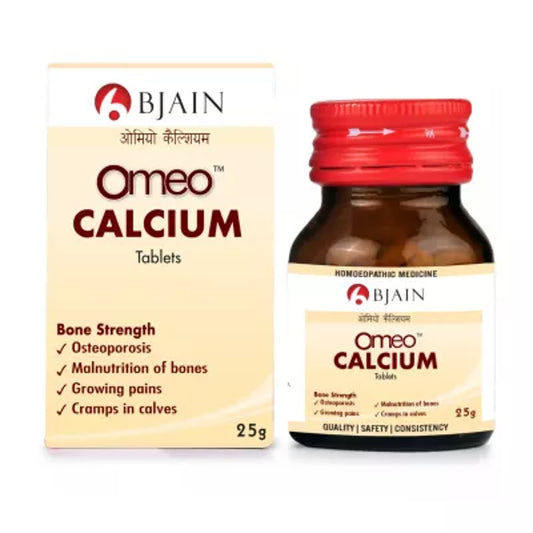 bjain omeo calcium tablets (25g) (osteoporosis)