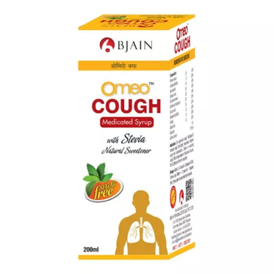 bjain omeo cough syrup sugar free (200ml) ( cough and chest pain)