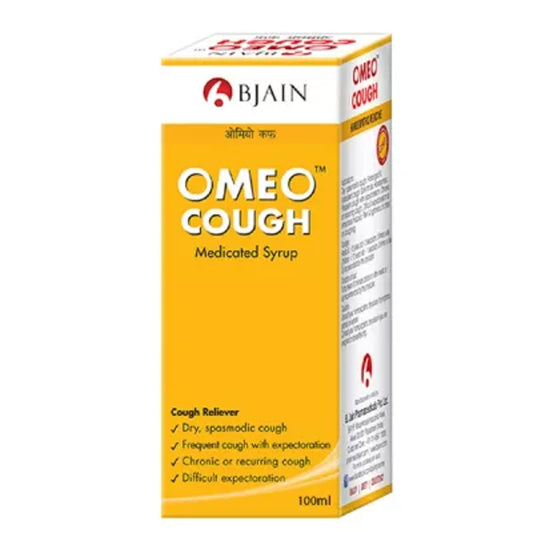 bjain omeo cough syrup (100ml) ( cough and chest pain)
