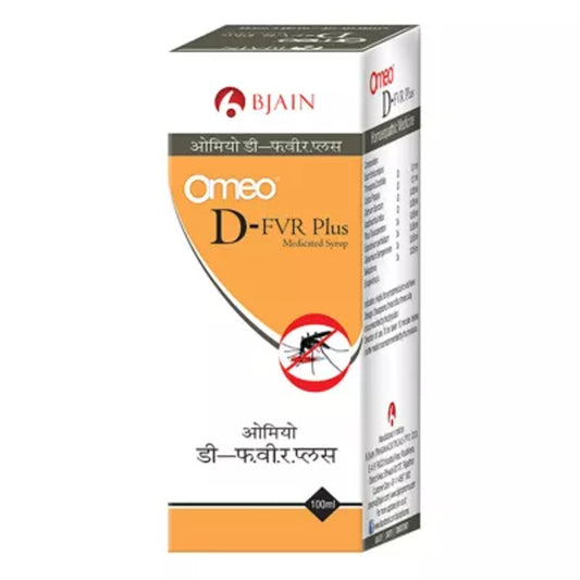 bjain omeo d-fever plus syrup (100ml) (viral fevers)