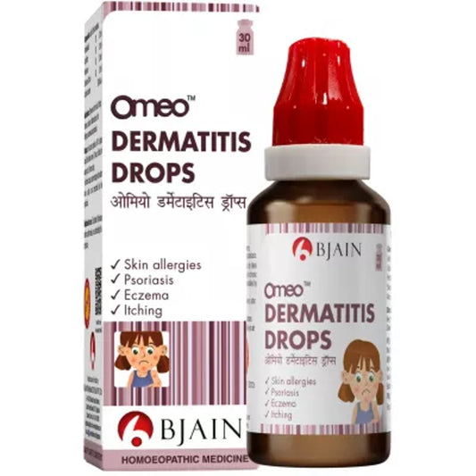 bjain omeo dermatitis drops (30ml) (eczema)