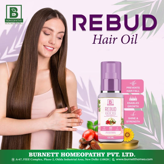 burnett rebud hair oil hair oil (100 ml)