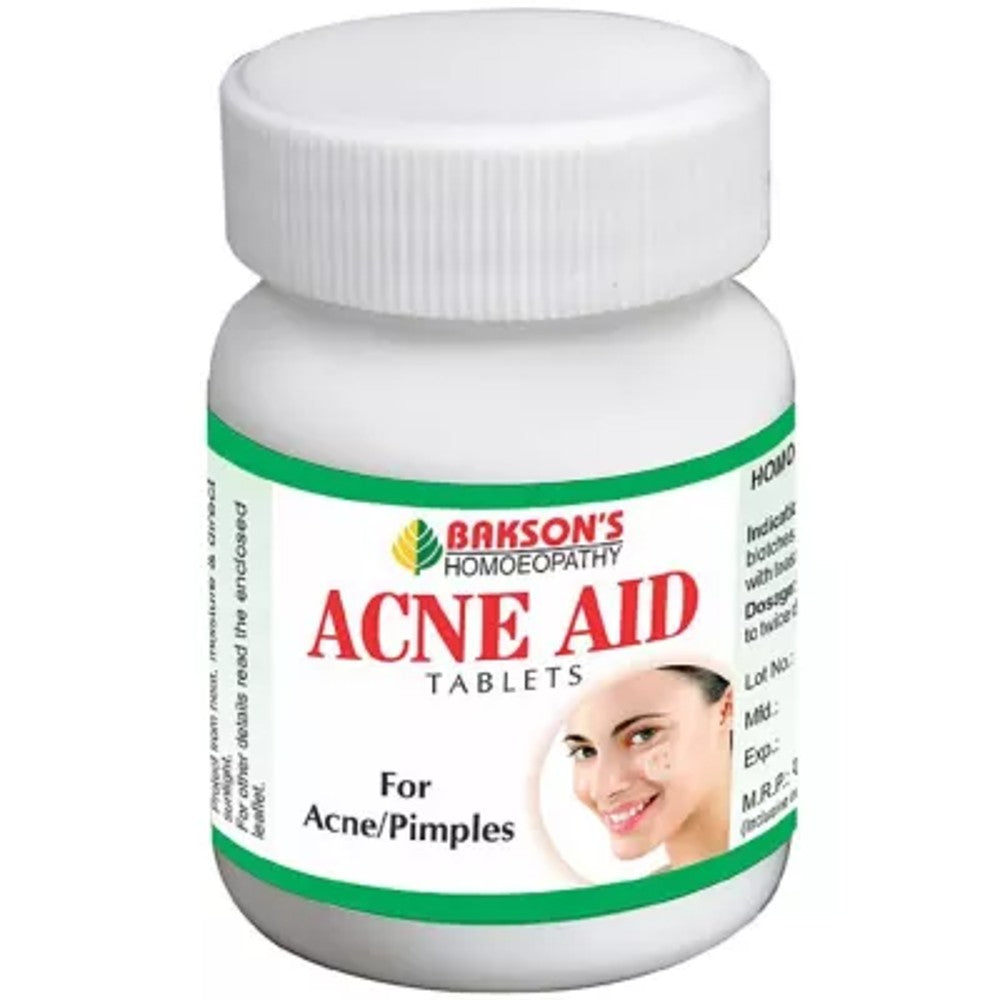 bakson's homeopathy acne aid tablet 75tab