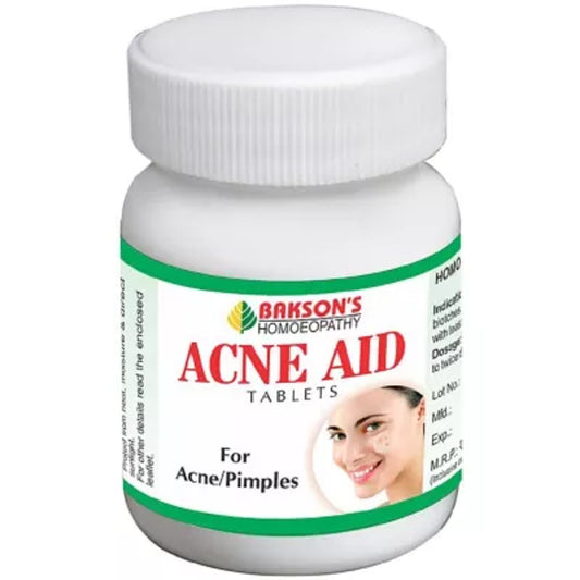 bakson's homeopathy acne aid tablet 75tab
