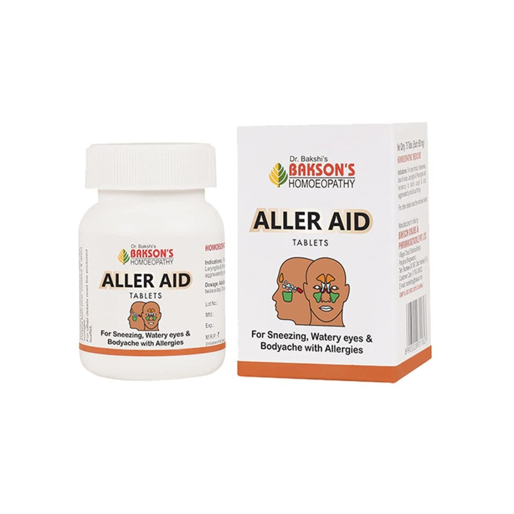 bakson's homeopathy aller aid tablet 75tab