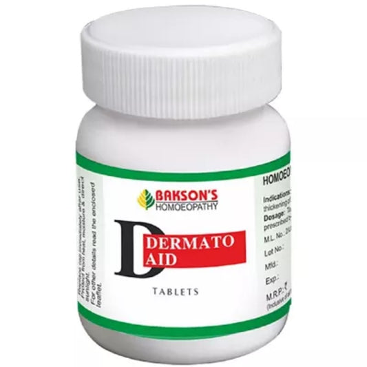 bakson's homeopathy dermato aid tablet 75tab