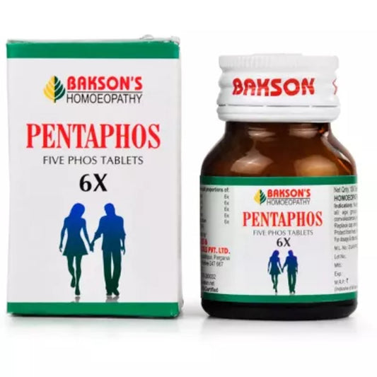 bakson's homeopathy pentaphos tablet 6x 100tab