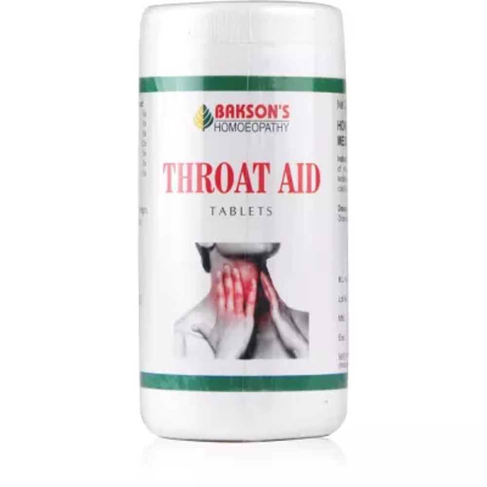 bakson's homeopathy throat aid tablet 200tab